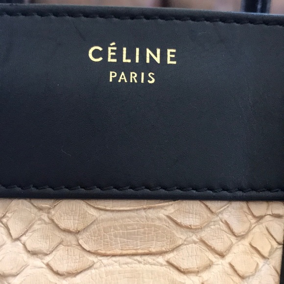 Celine python purse - Picture 2 of 8